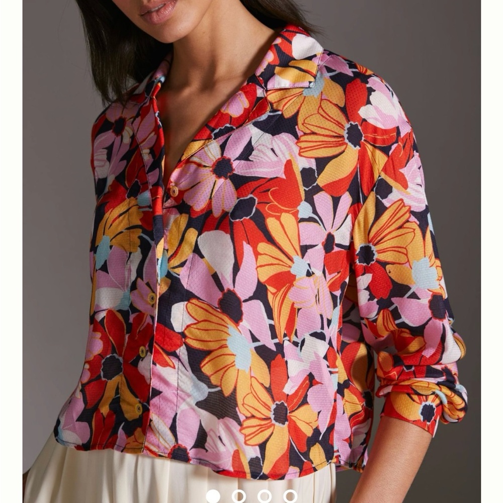 Anthropologie Maeve blouse, size small, never worn, tags entact